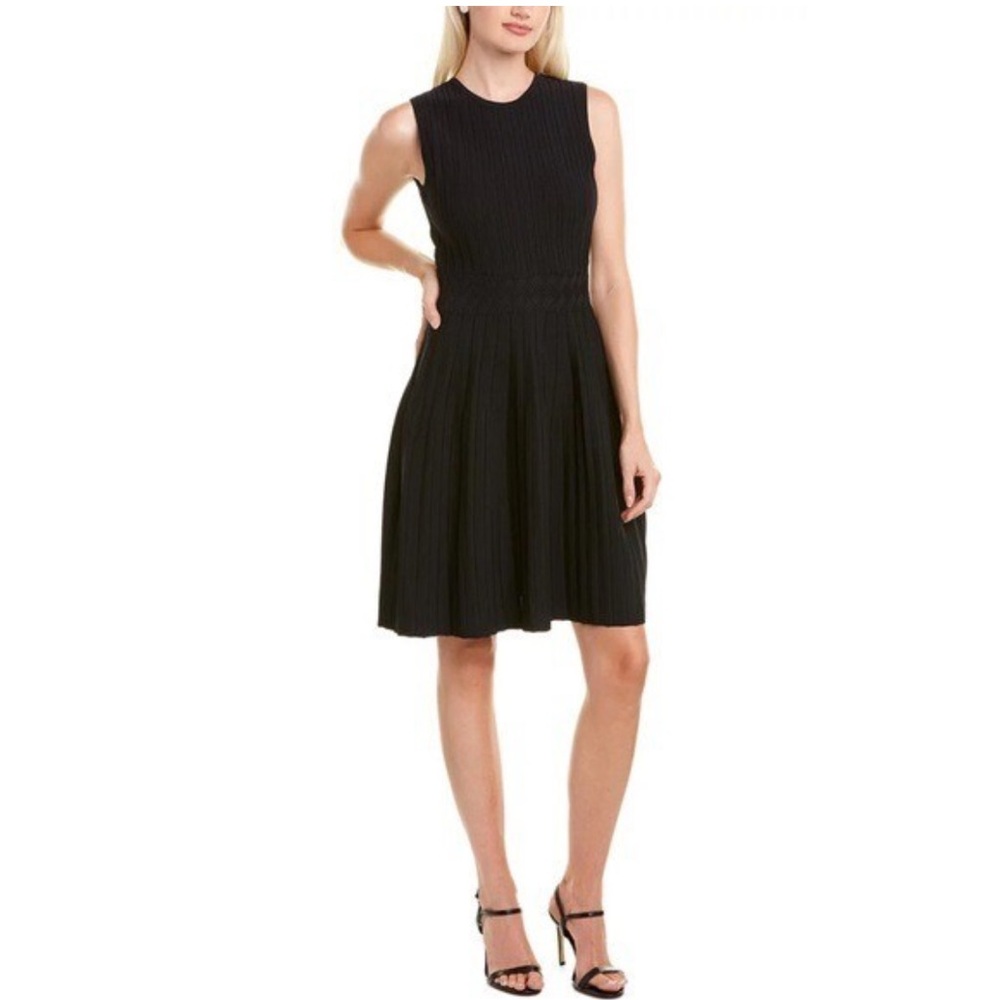 Ted Baker Balieey Stitch Detail Knitted Sleeveless Dress Size 00